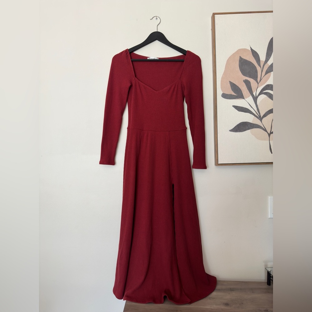Reformation Banks Knit Dress